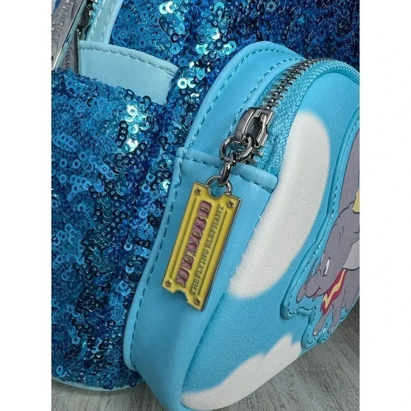 NWT COLLECTION LOUNGE EXCLUSIVE LF DUMBO SEQUIN BACKPACK! - Picture 3 of 9